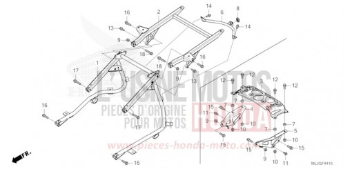 APPUI BAGAGES GL1800DAT de 2026